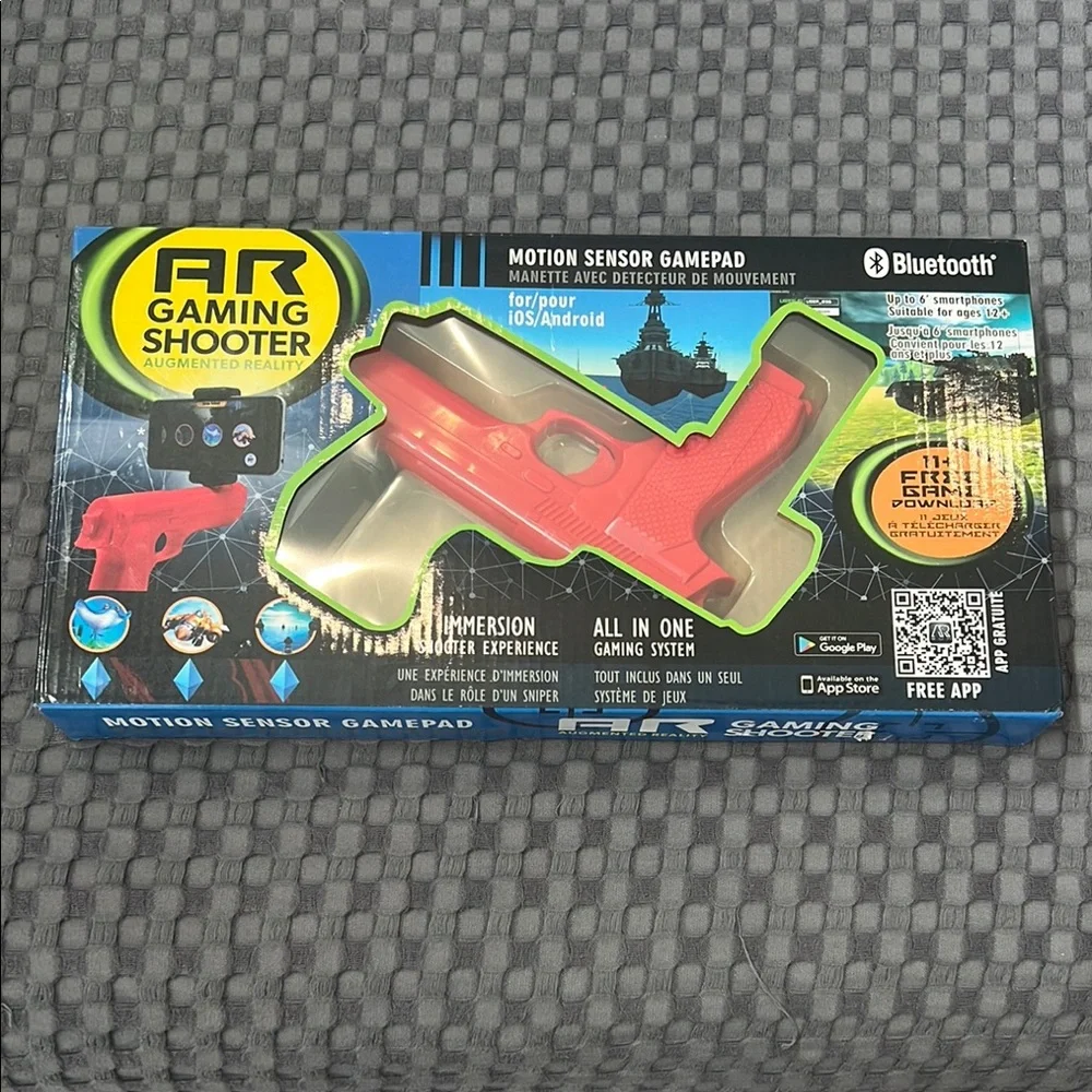 AR Gaming Shooter Motion Sensor Gamepad - Red